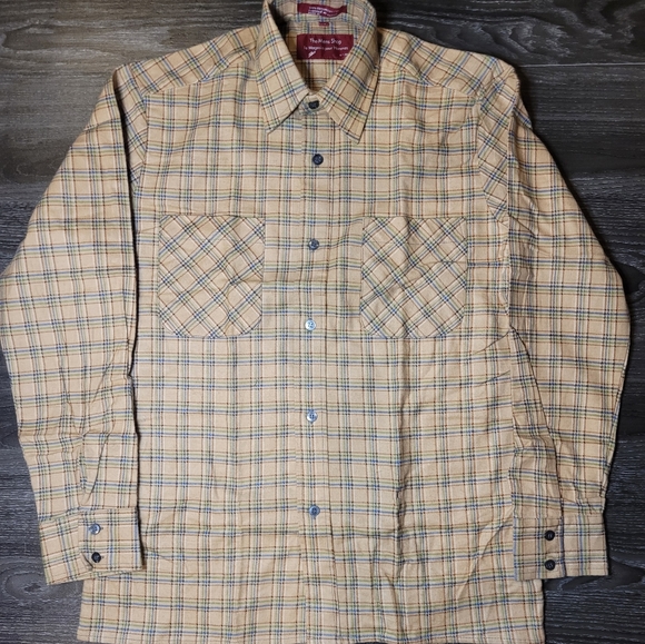 Vintage Zeller's plaid button-down - Picture 1 of 3